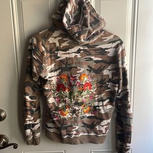 Romeo & Juliet Couture zip up hoodie